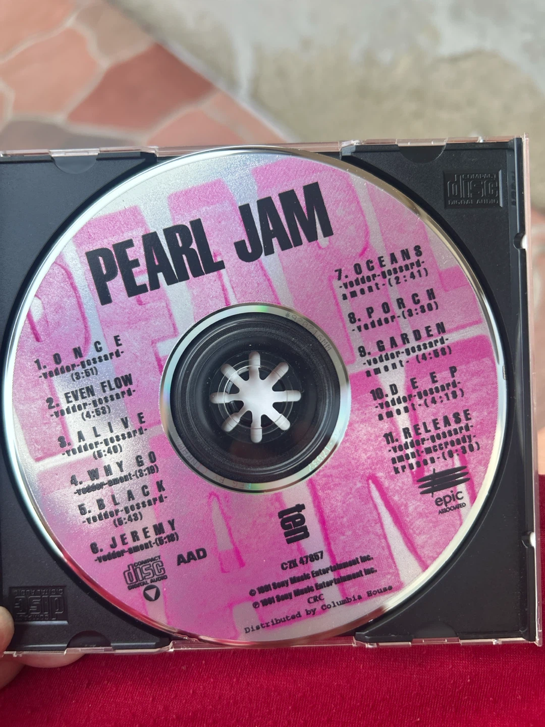 Pearl Jam CD - photo 3