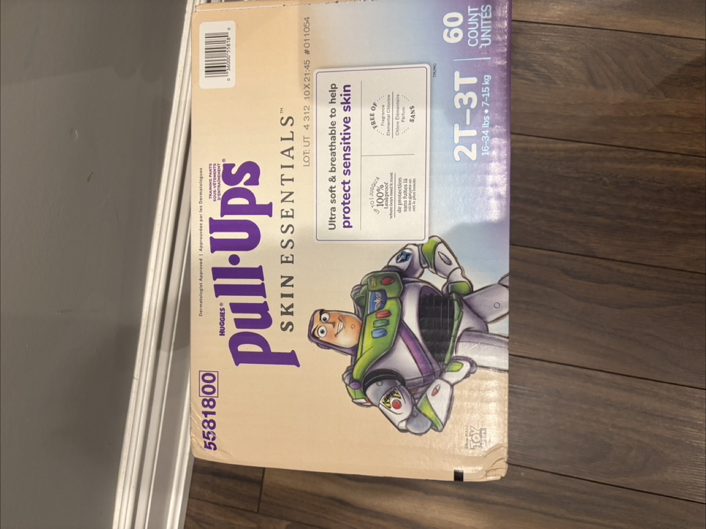 Huggies Pull-Ups Skin Essentials Training Pants 2T-3T