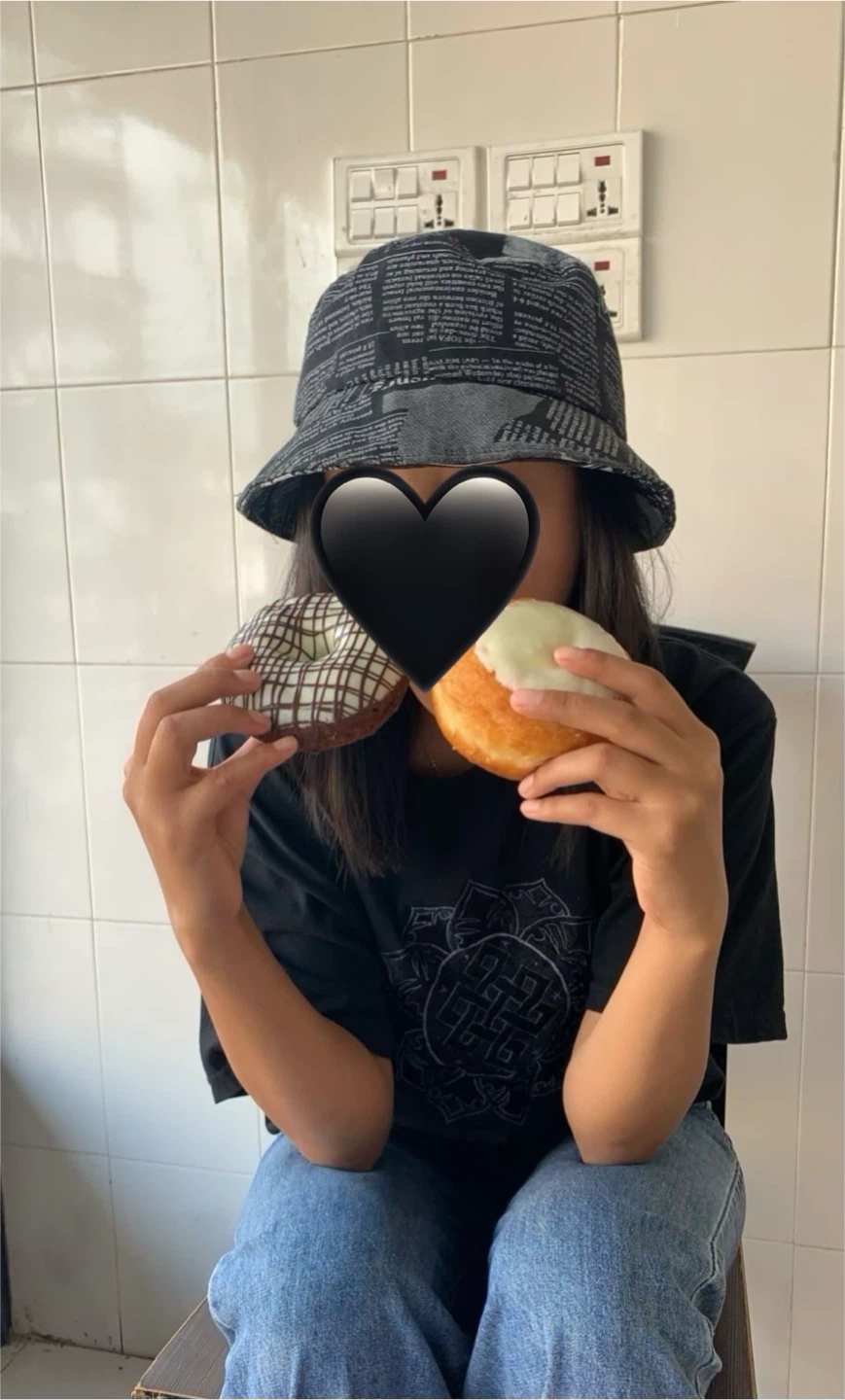 Newspaper Print Bucket Hat - photo 2