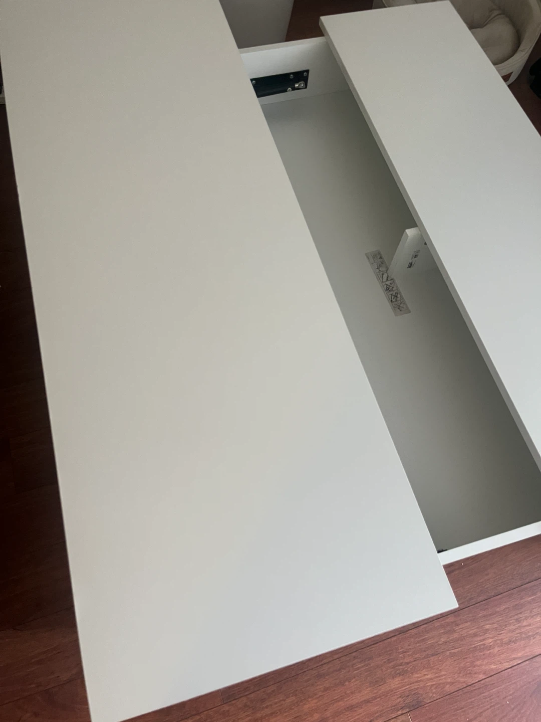 Ikea White Lift-Top Coffee Table - photo 5