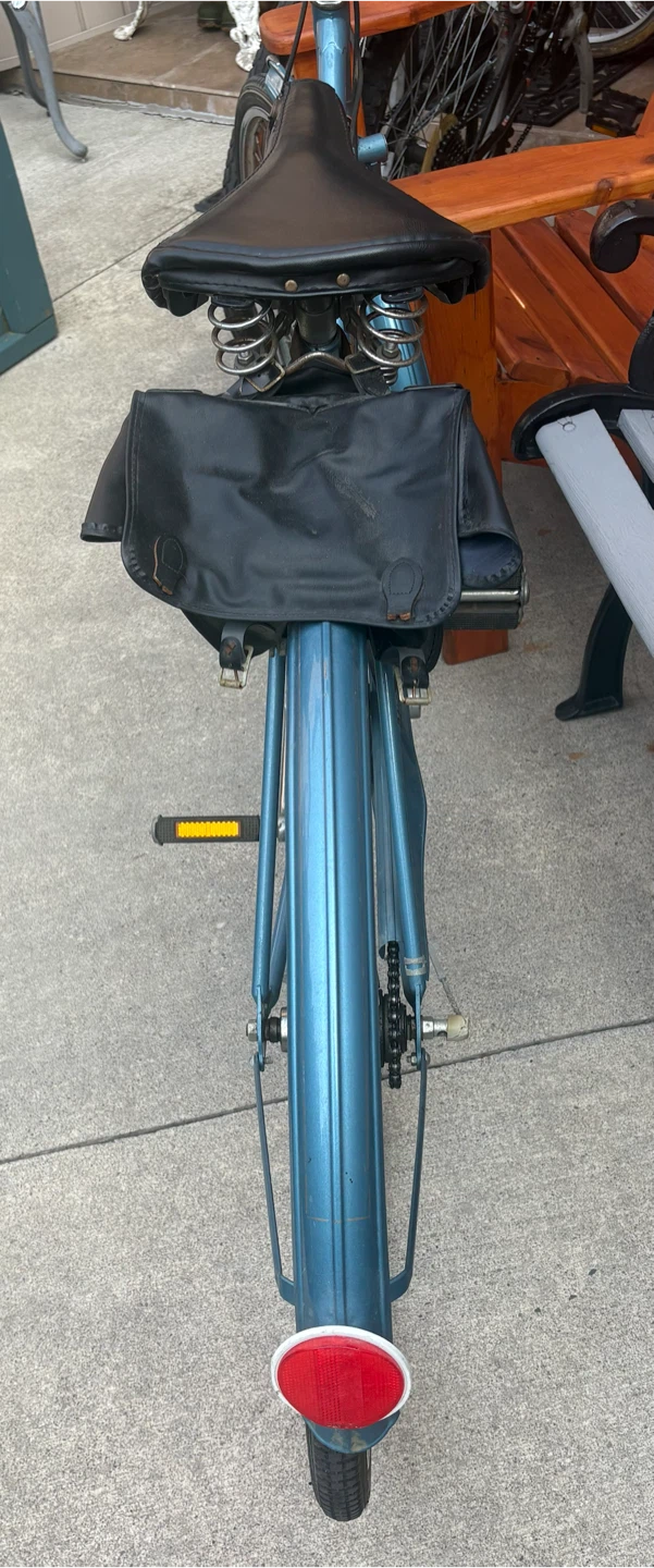 Blue Ladies Cruiser Bicycle - photo 2