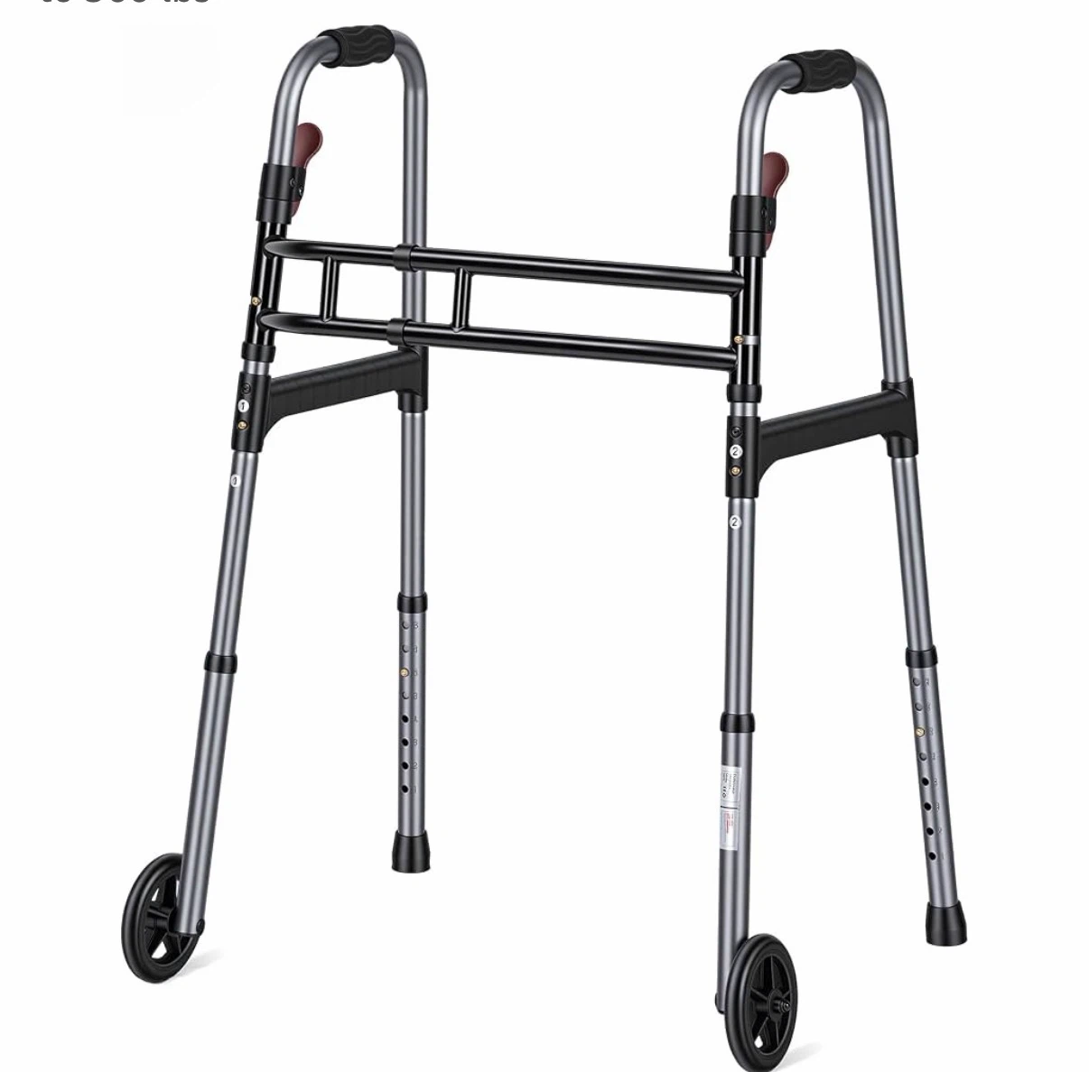 BRAND NEW Folding Walkers for Seniors, Adjustable