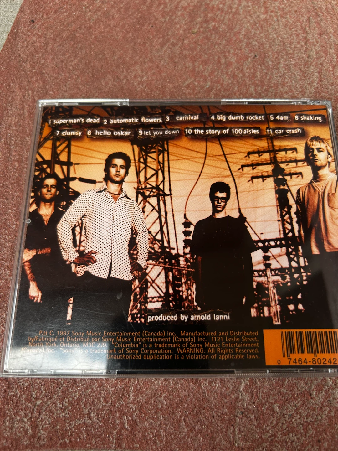 Our Lady Peace Clumsy CD - photo 2