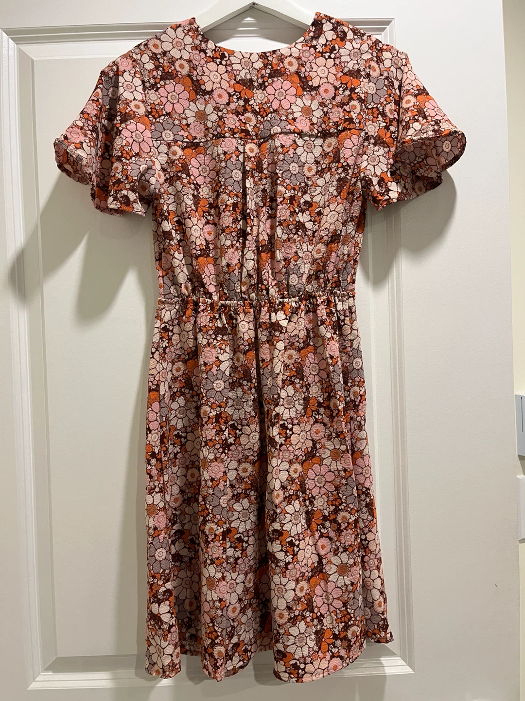 Monteau Floral Print Dress - Size S - photo 2