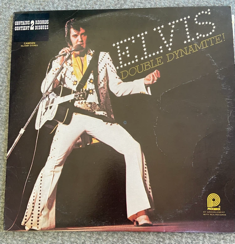 Elvis Double Dynamite! Vinyl Record