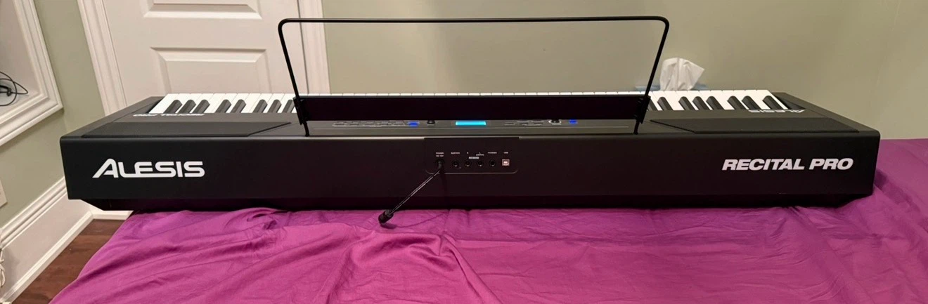 Alesia Recital Pro 88 key fully weighted digital piano - photo 2