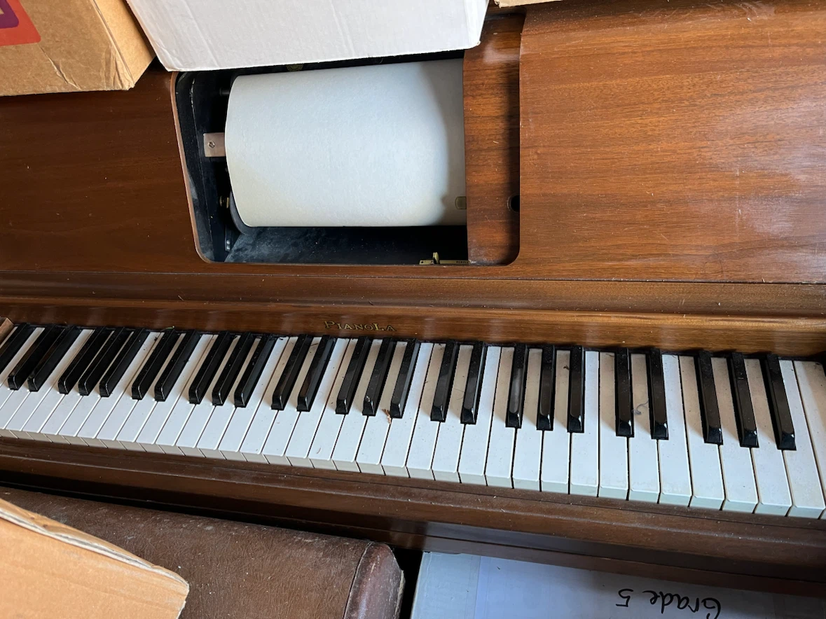 Pianola Upright Player Piano