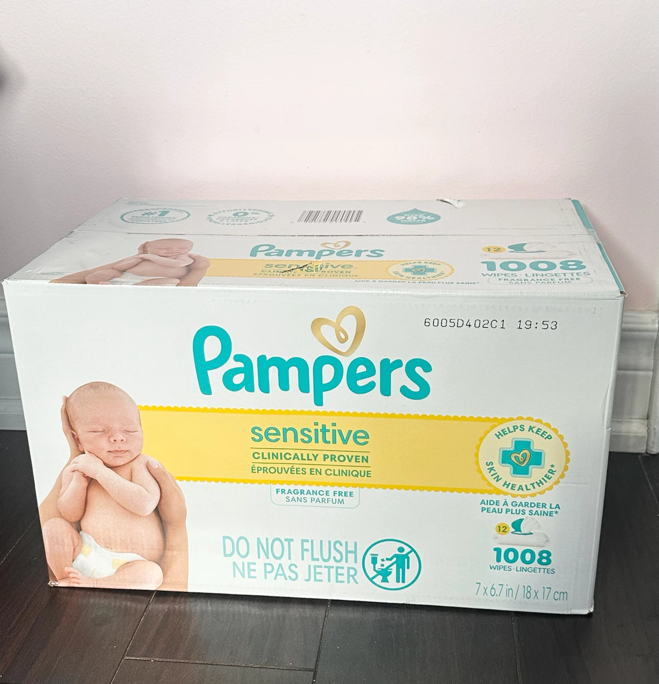 NEW Pampers wipes 12ct