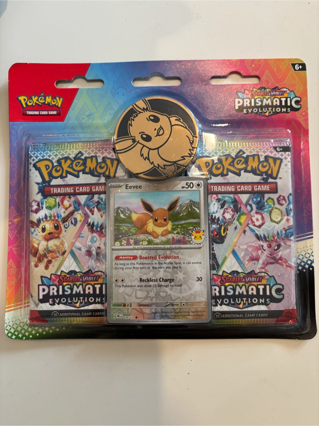 Pokemon Scarlet & Violet Prismatic Evolutions Card Pack