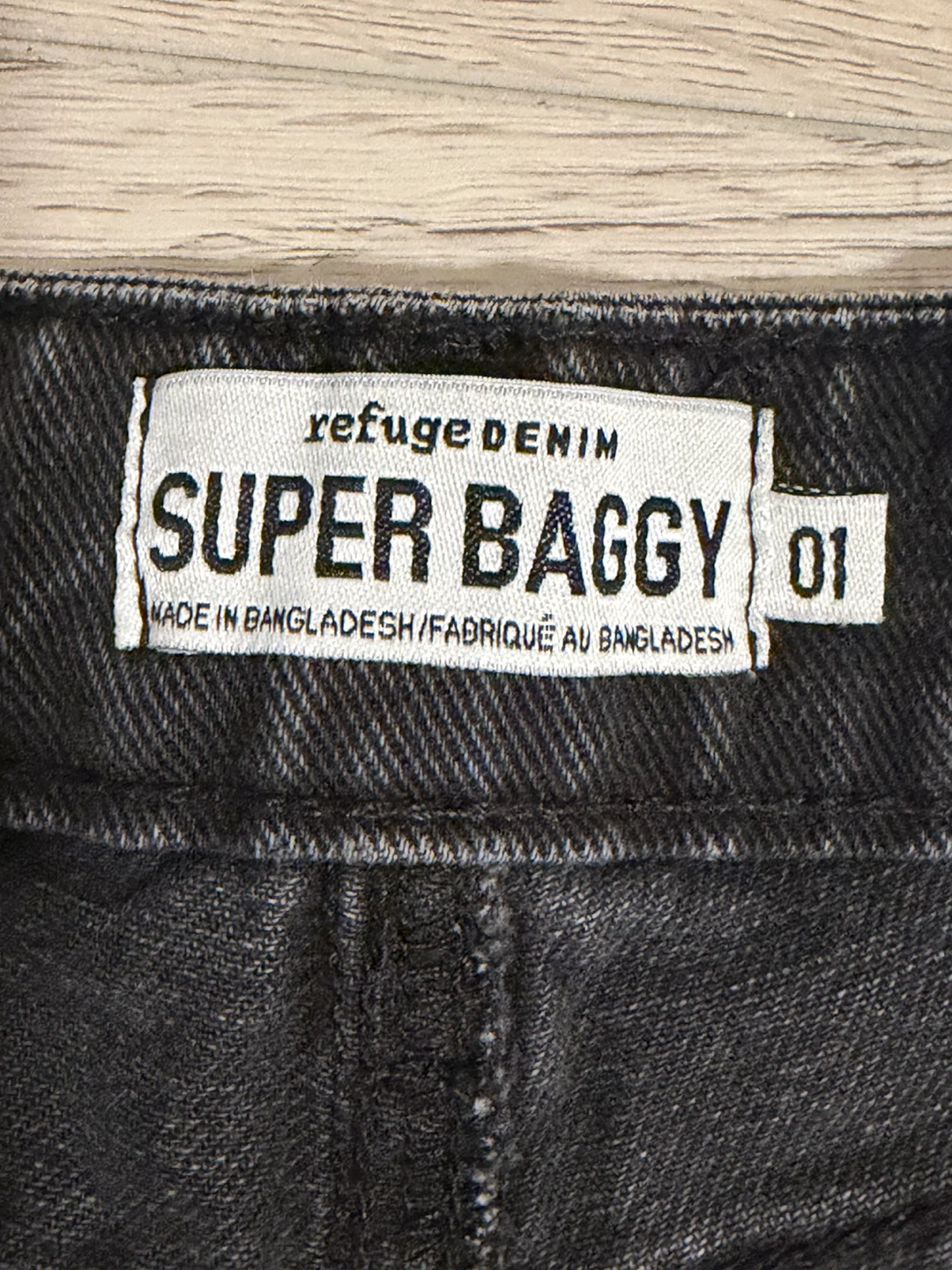Refuge Denim Super Baggy Jeans - photo 2