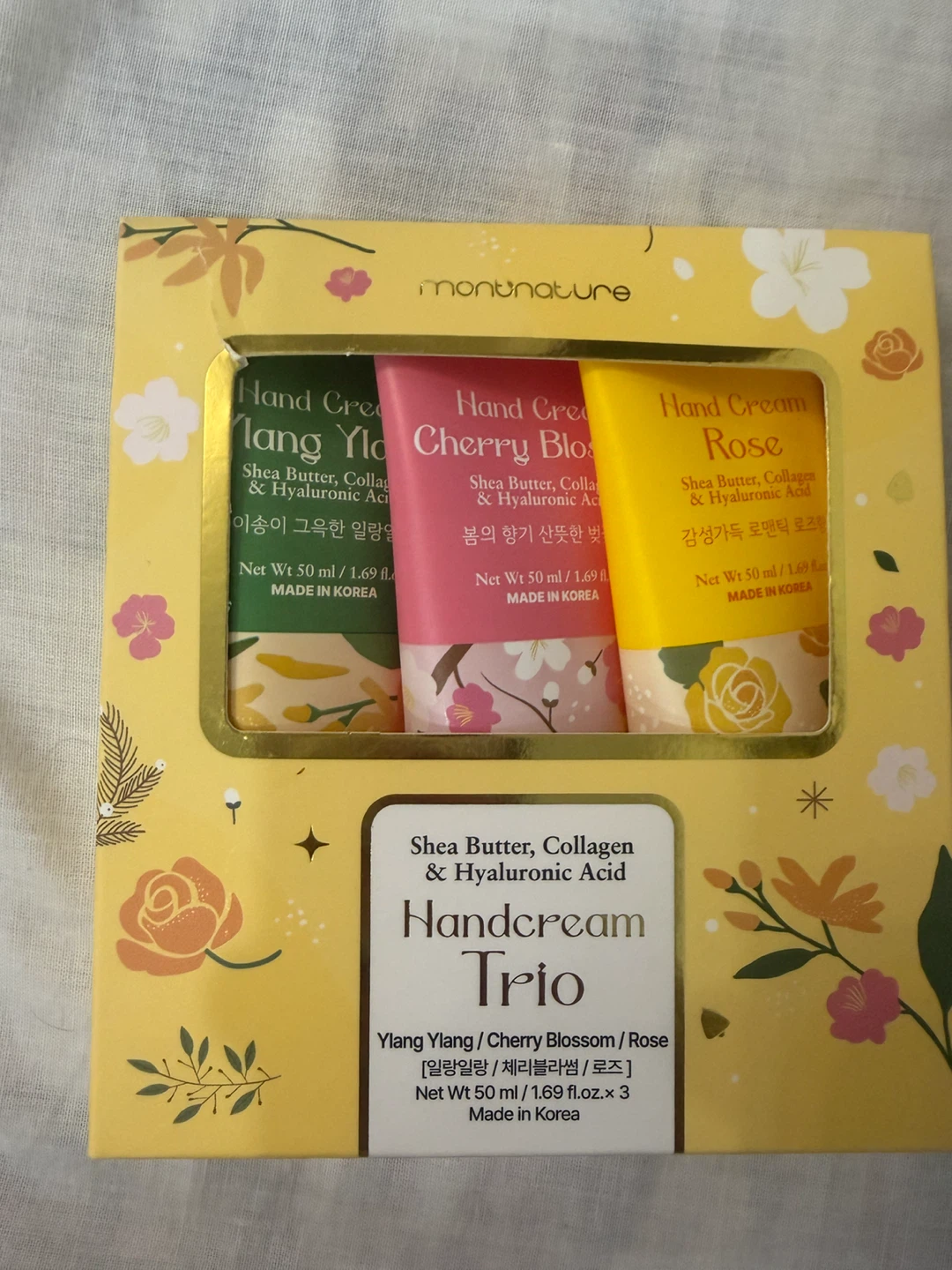 Mont Nature Hand Cream Trio Gift Set