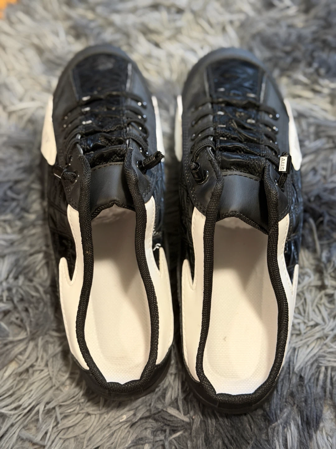 Black and White Sneakers