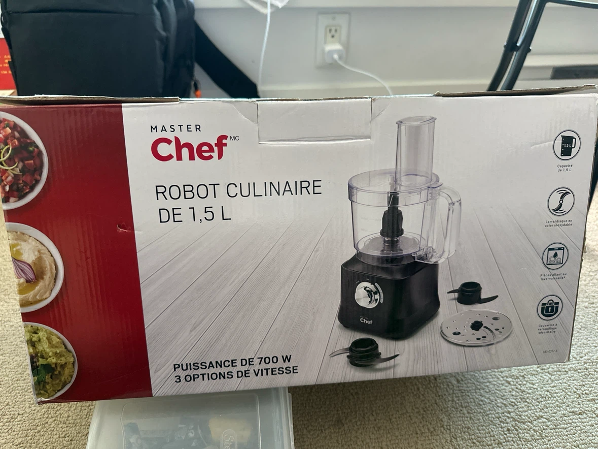 Master Chef 1.5L Food Processor