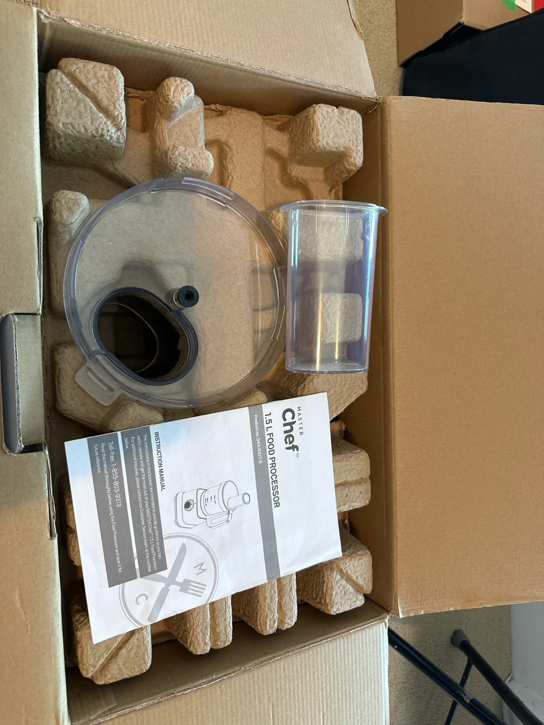Master Chef 1.5L Food Processor - photo 2