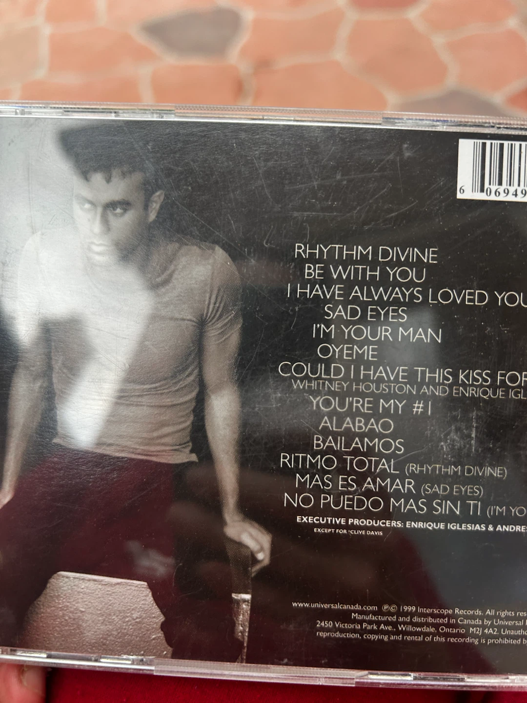 Enrique Iglesias Self-Titled CD - photo 2