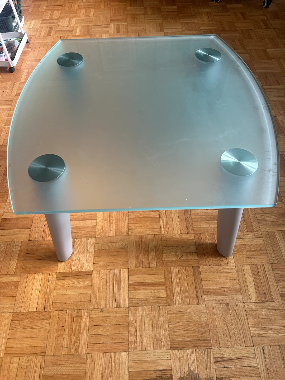 Frosted Glass Coffee Table
