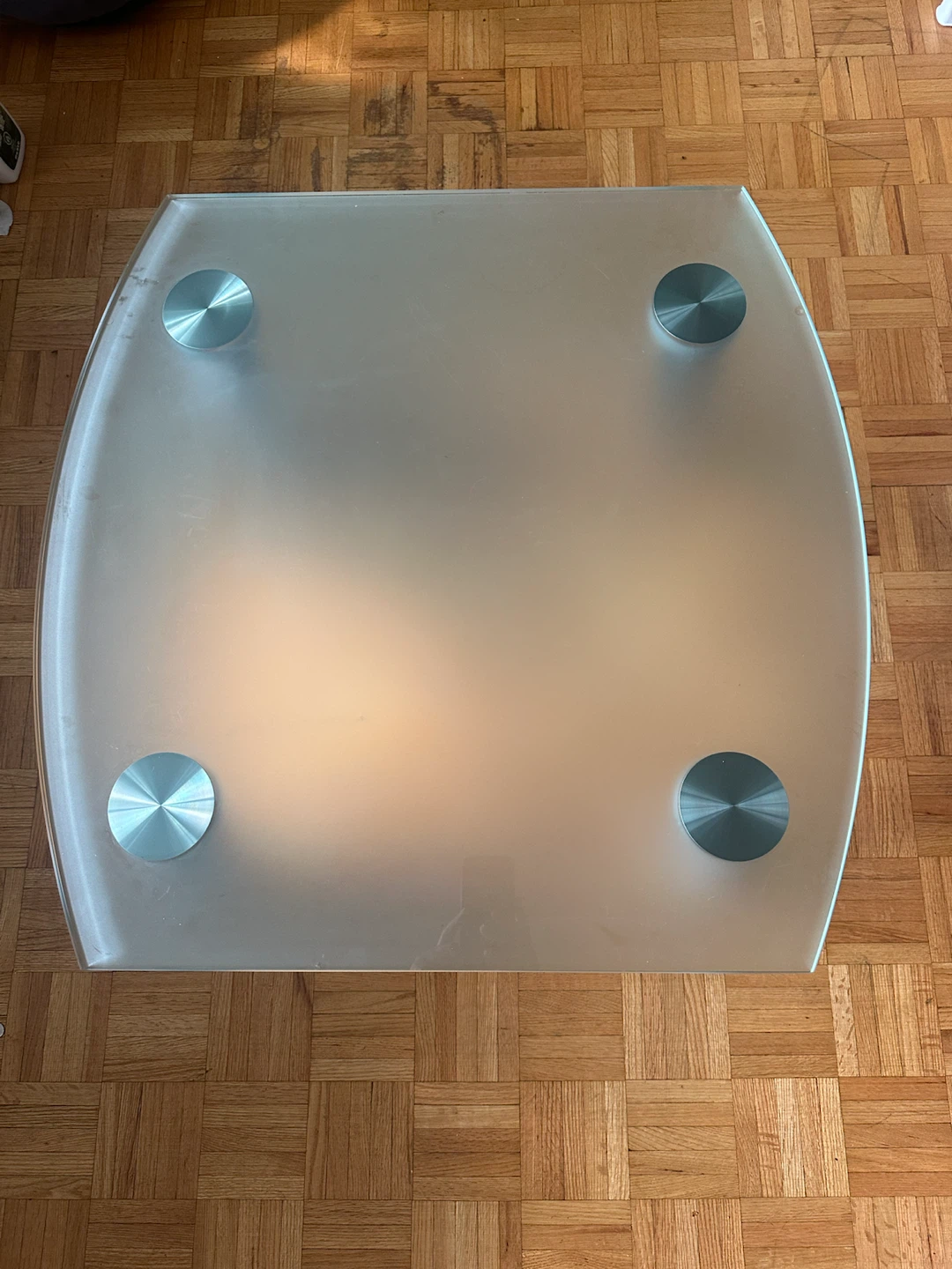 Frosted Glass Coffee Table - photo 2