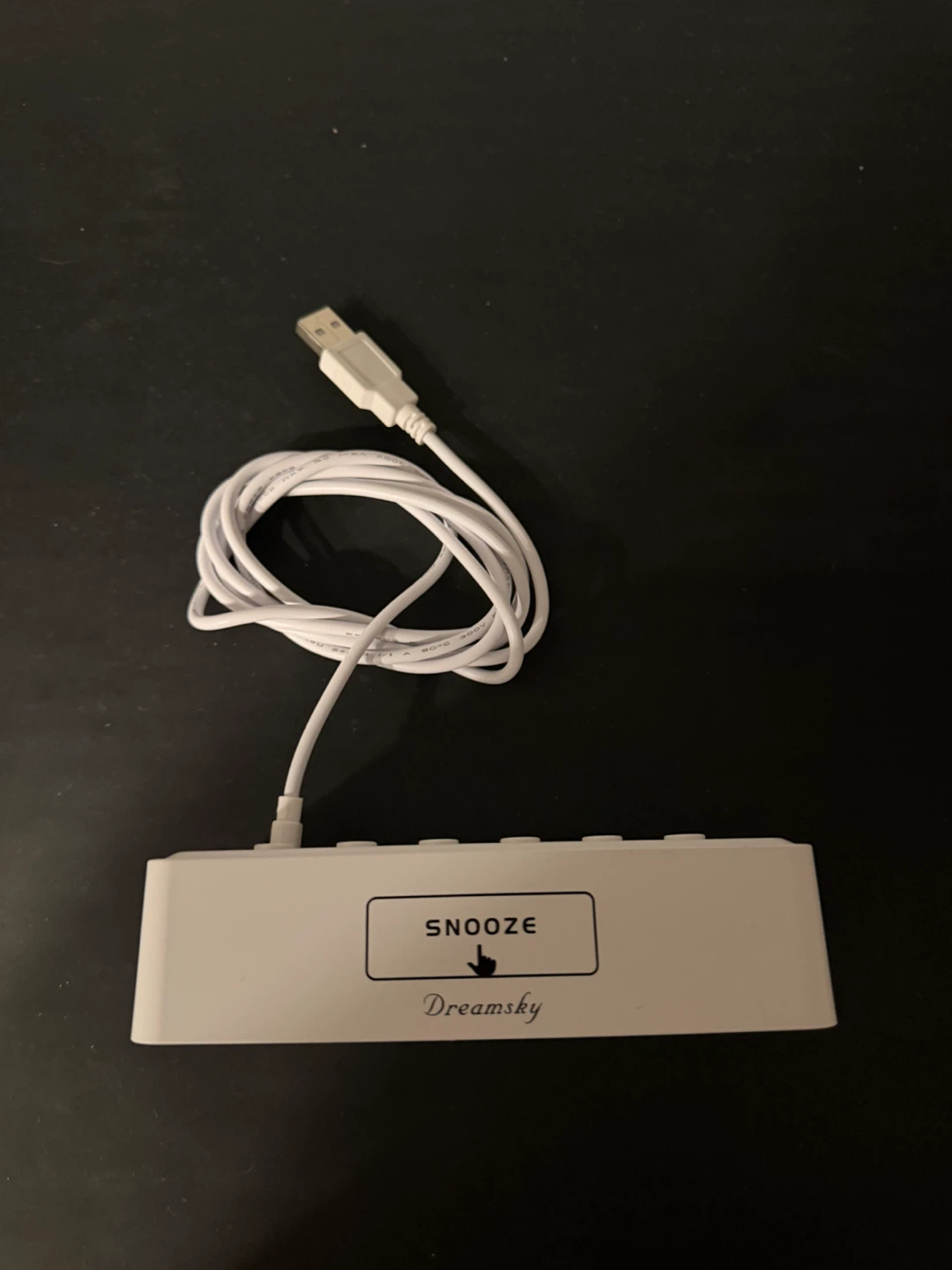 DreamSky Digital Alarm Clock with Snooze and USB - photo 3