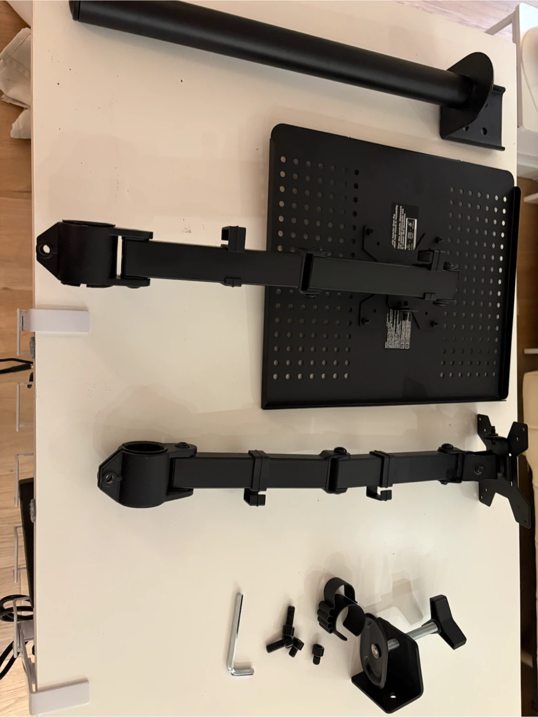 Monitor and Laptop Mount with Tray - photo 4