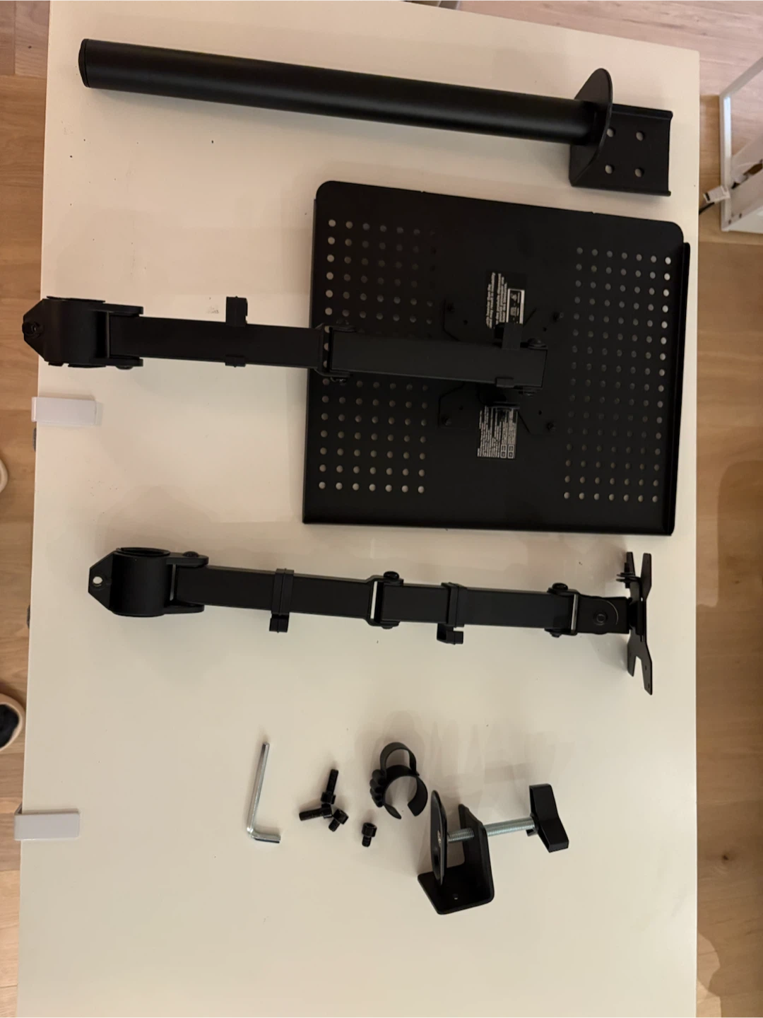Monitor and Laptop Mount with Tray - photo 5