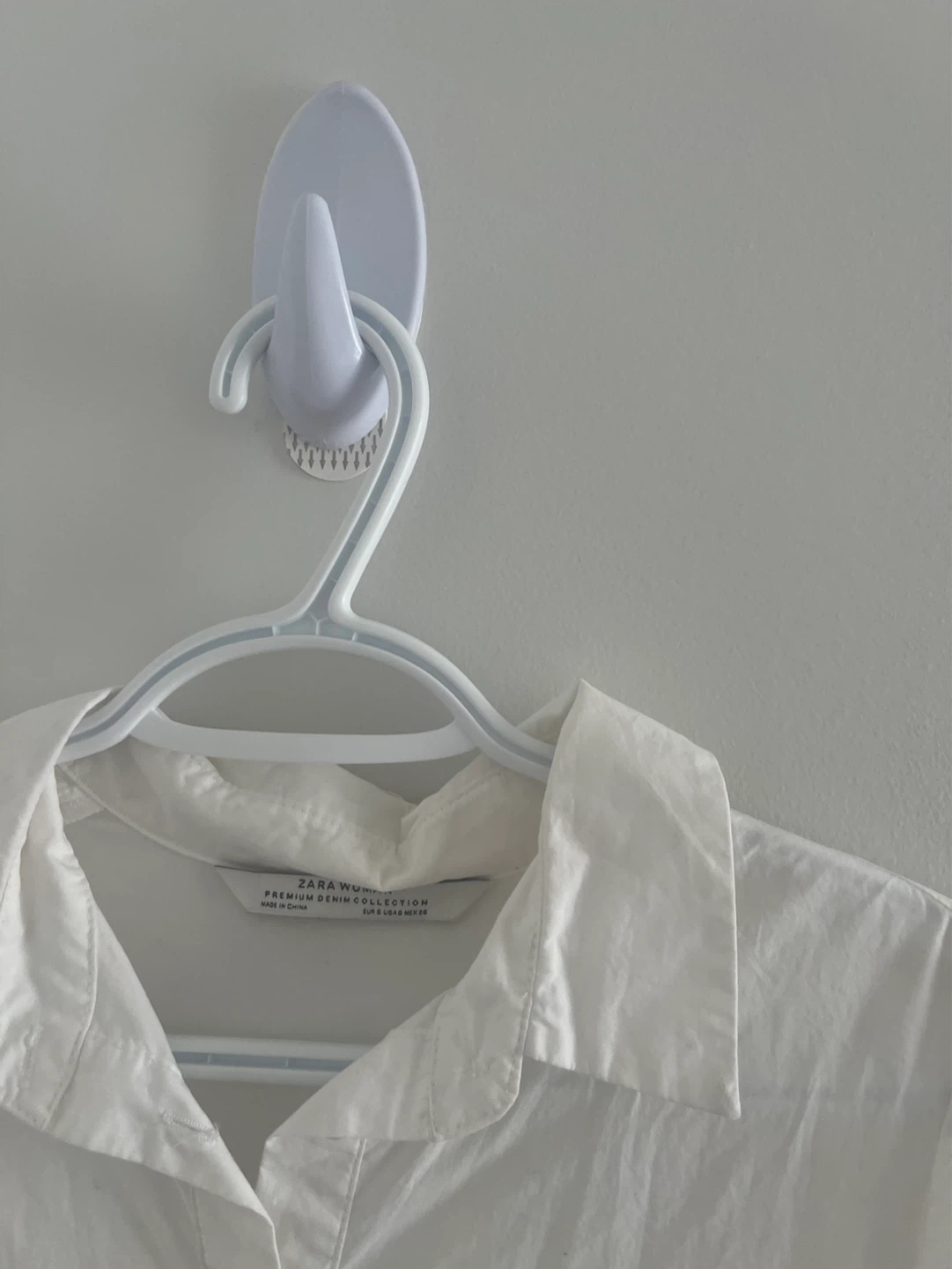 Zara Women White Peplum High-Low Shirt - photo 2