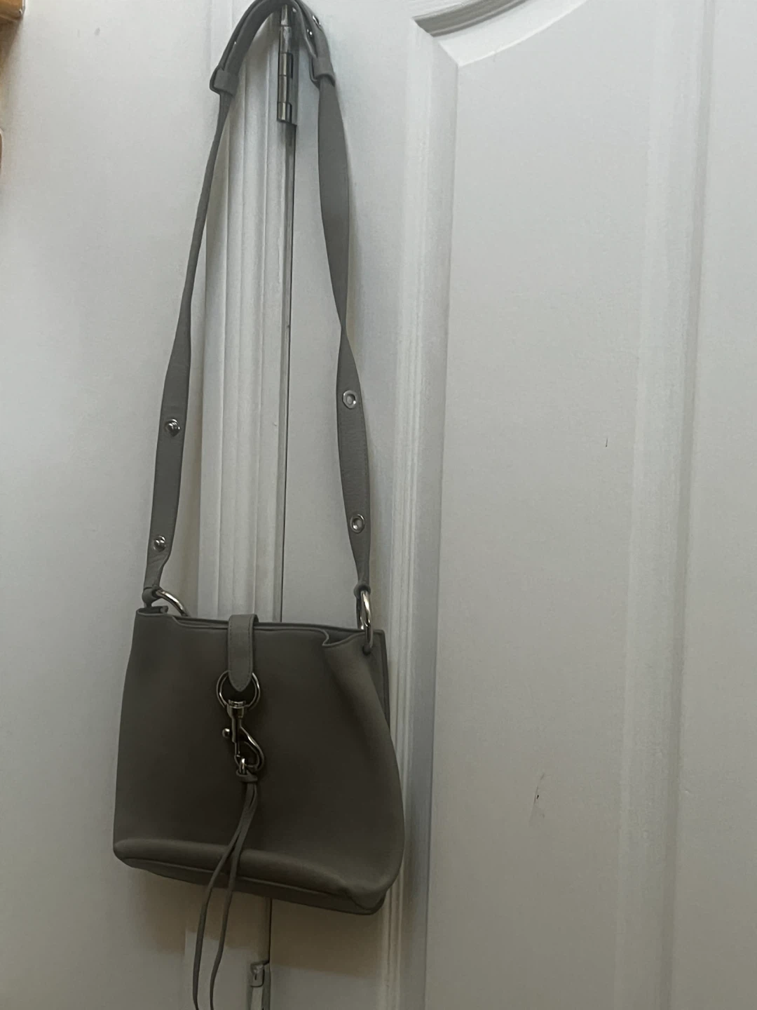 Rebecca Minkoff Grey Leather Hobo Bag - photo 3