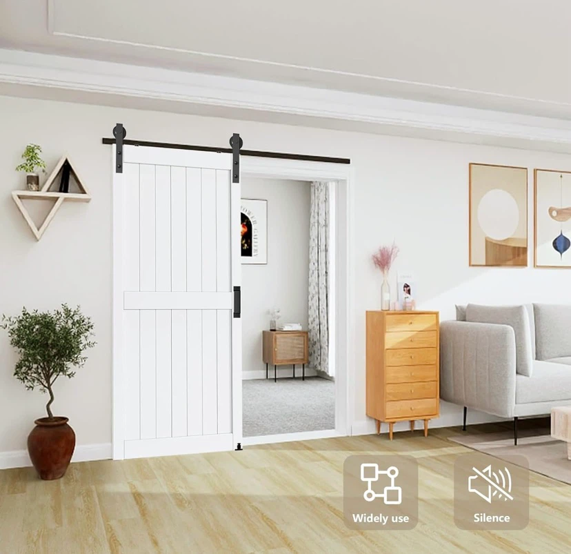 New Sliding Barn Door Hardware Kit 6.6 FT Heavy Duty - photo 5