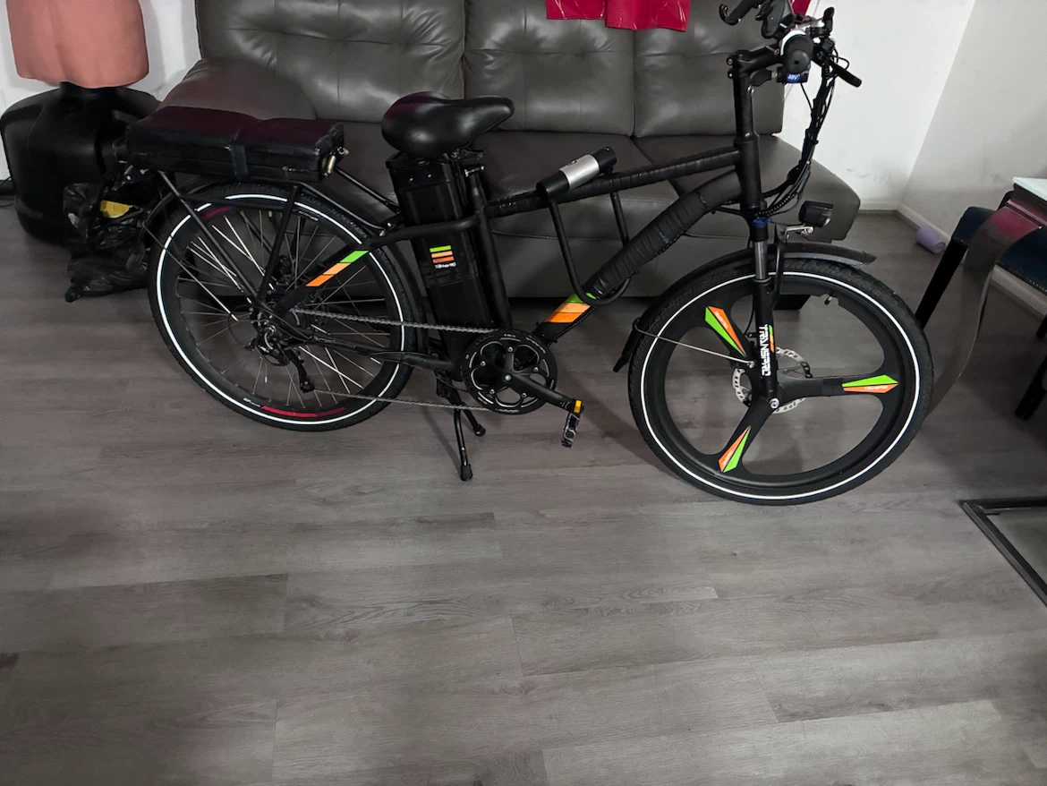 Black Electric Fat Tire Bike - photo 4