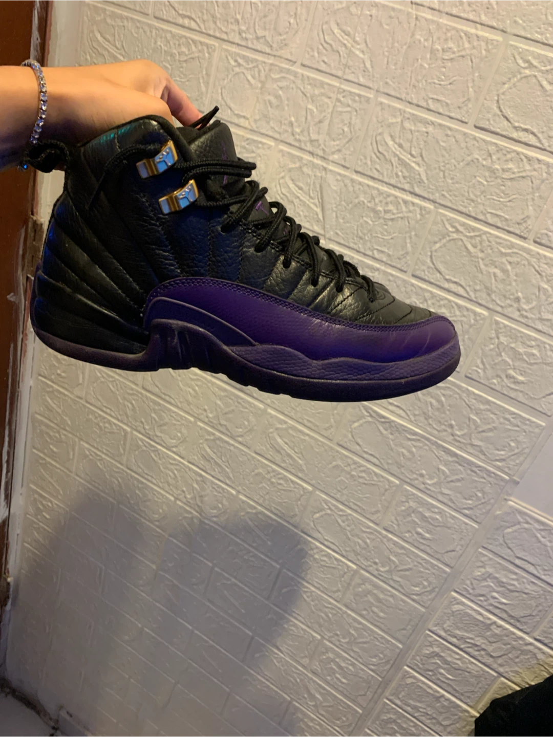 Air Jordan 12 Retro Black Court Purple