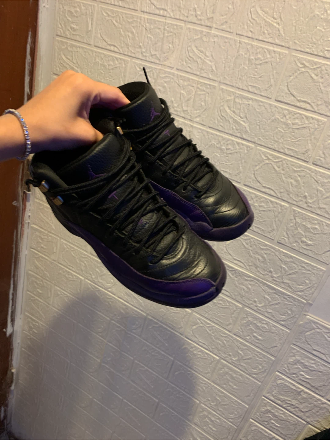 Air Jordan 12 Retro Black Court Purple - photo 2