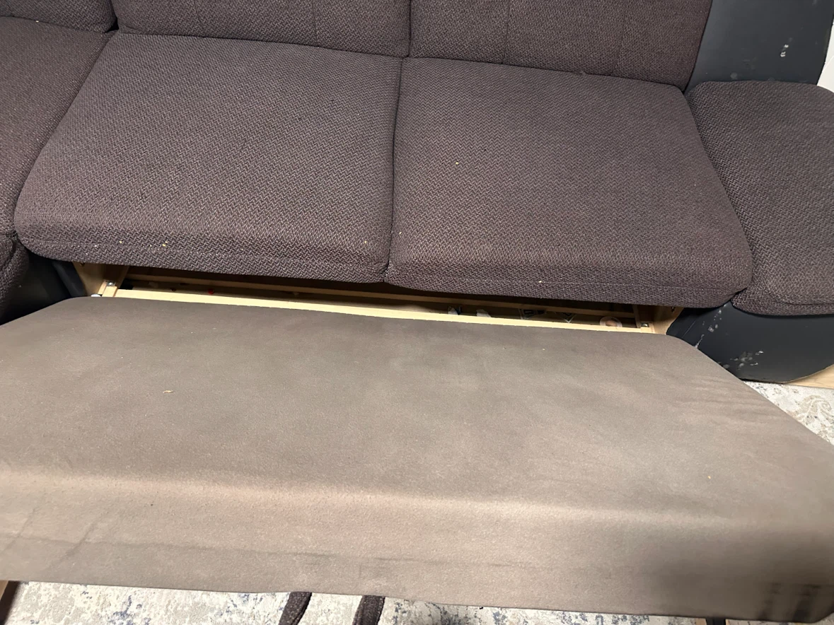 Dark grey  Sectional Sofa with Storage - photo 3