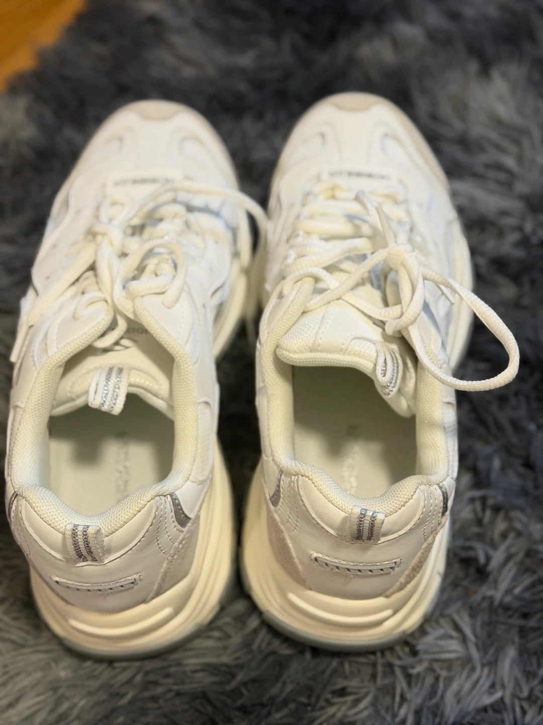 White HOBIBEAR Men's Running Shoes