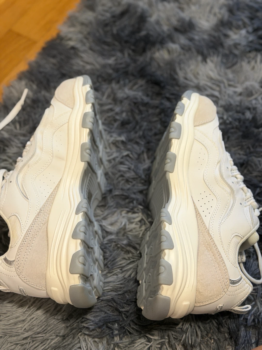 White HOBIBEAR Men's Running Shoes - photo 4