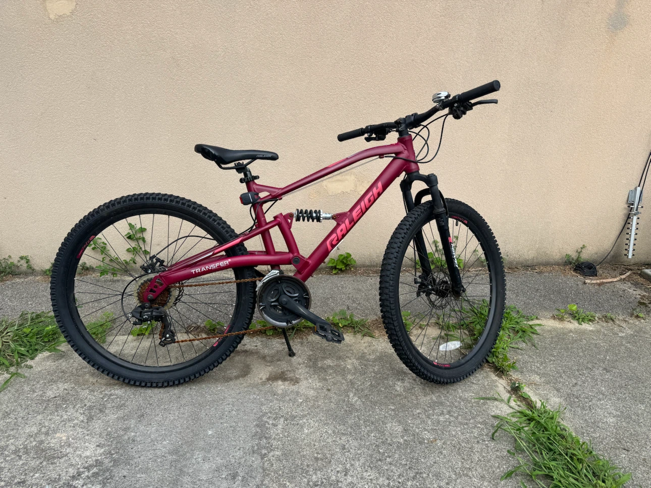 Raleigh Transfer Full Suspension Mountain Bike