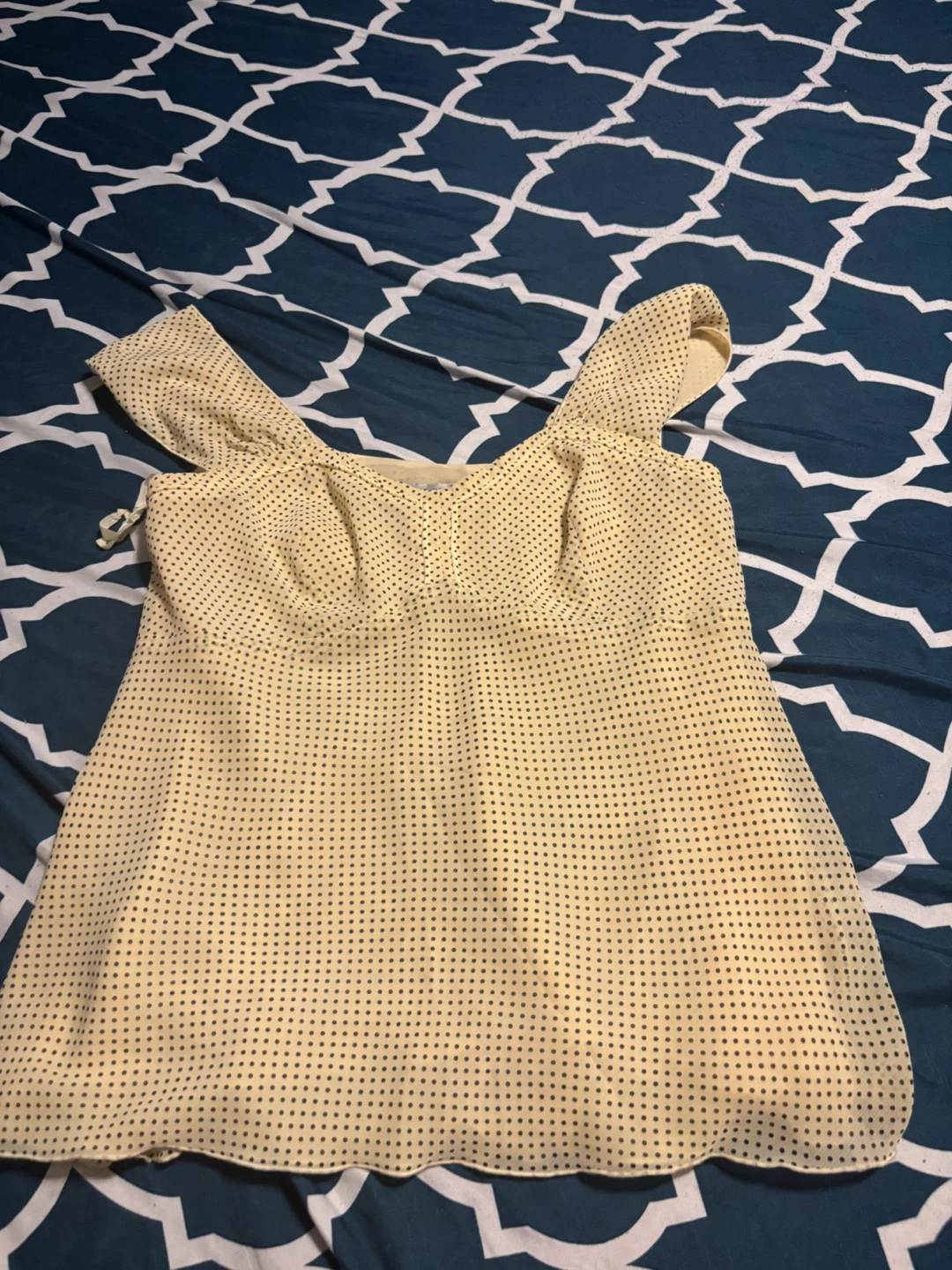 Nine West Women's Polka Dot Blouse Size 6