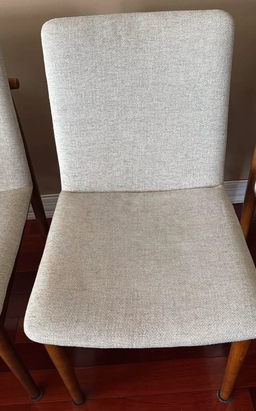 West Elm Framework Set of 3 Upholstered Dining Chairs - photo 3