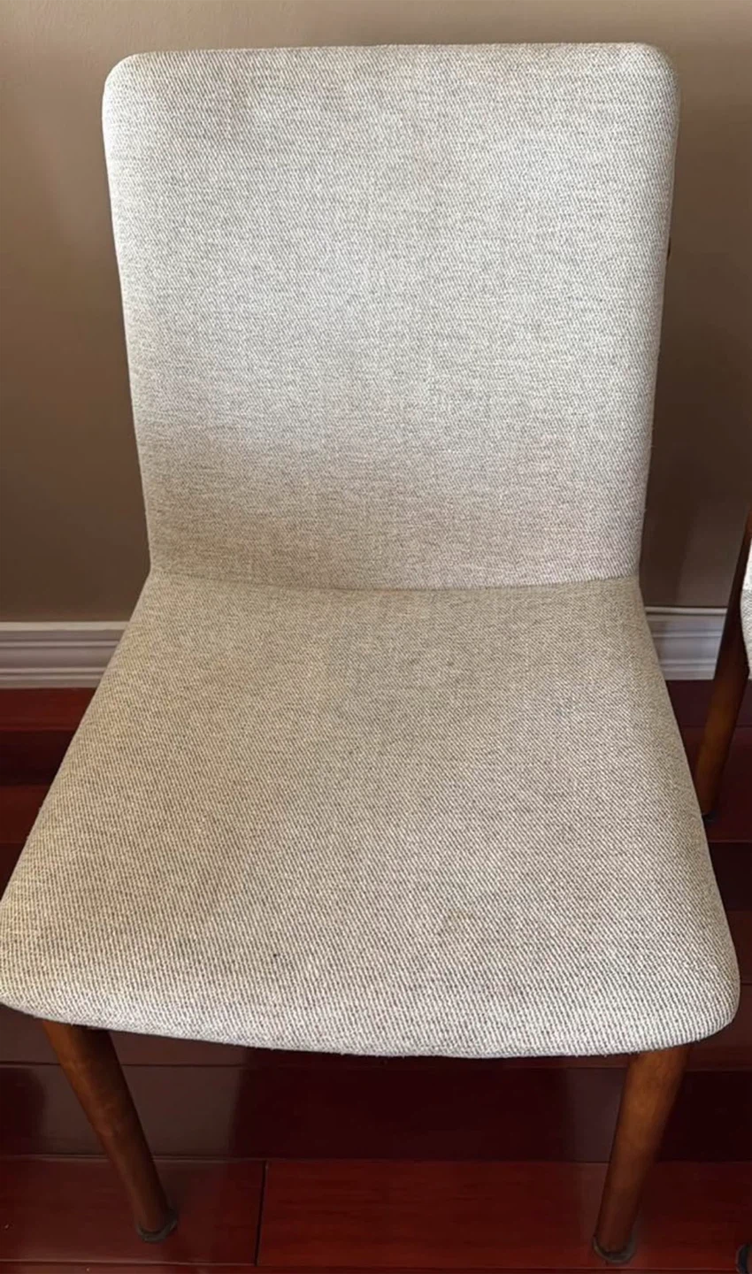West Elm Framework Set of 3 Upholstered Dining Chairs - photo 4