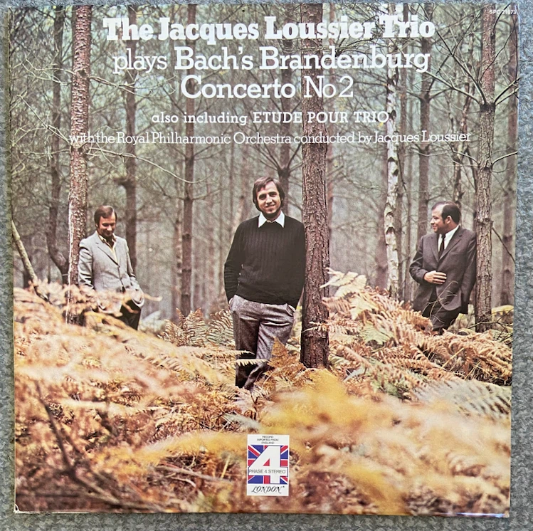 The Jacques Loussier Trio Plays Bach
