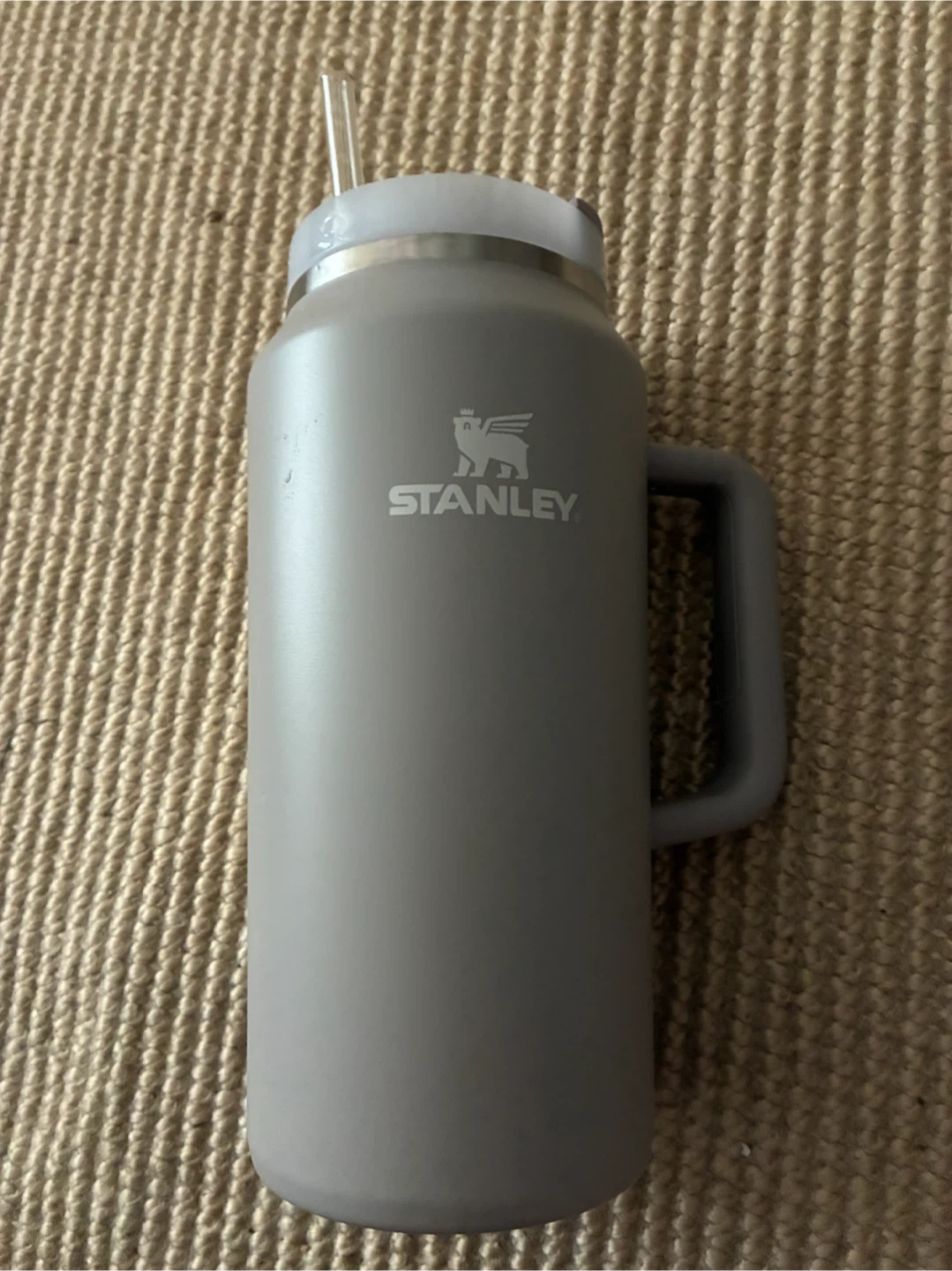 Stanley Tumbler with Handle and Straw