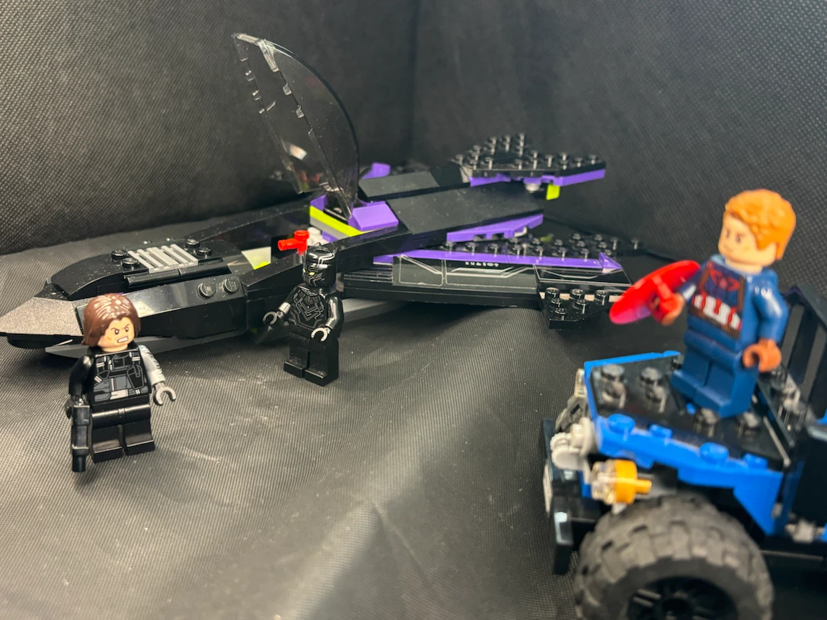 LEGO - Black Panther Pursuit Marvel set #76047 - 99% complete - photo 5