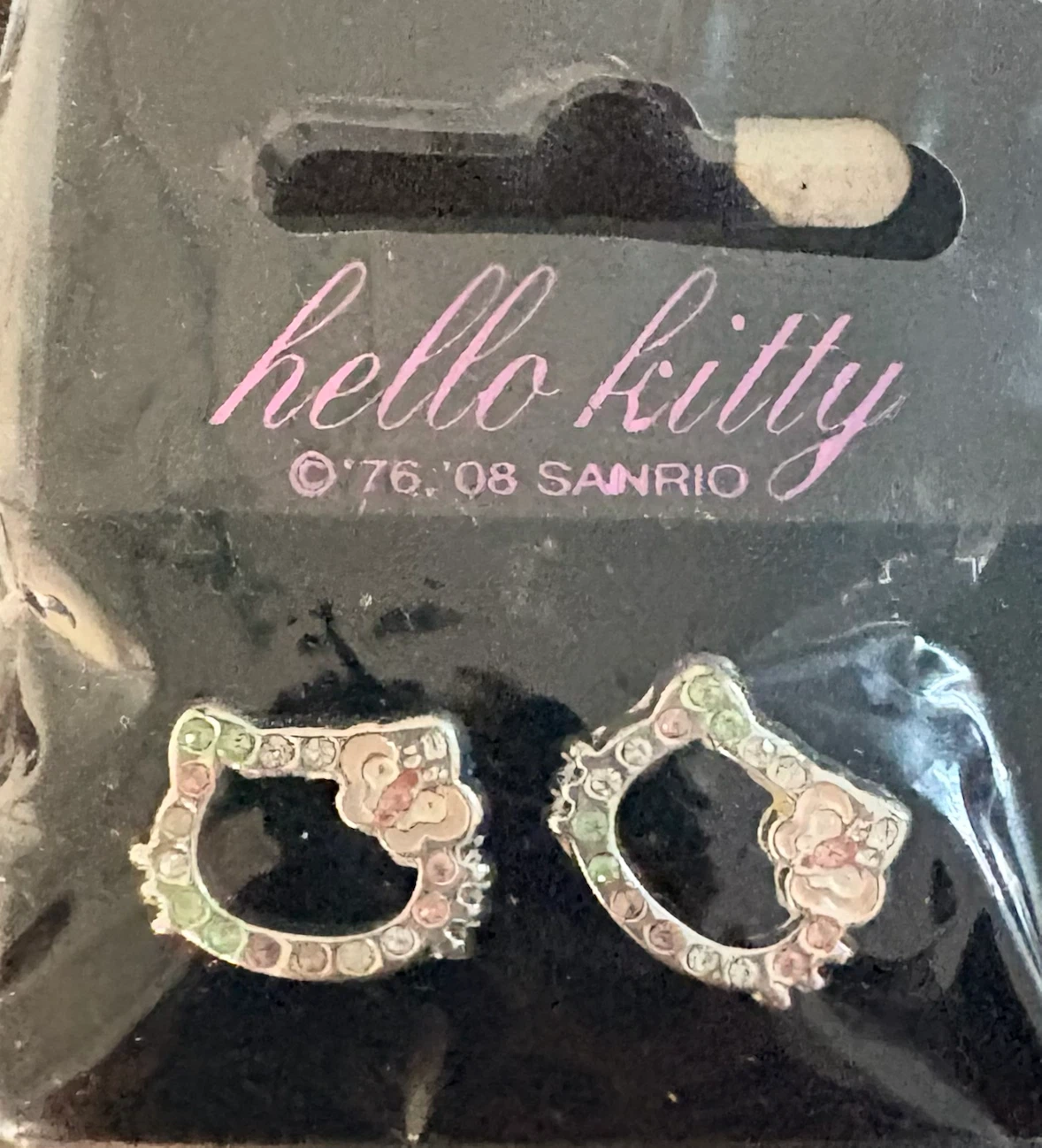 Hello Kitty Earrings and Heart Charm Set - photo 2