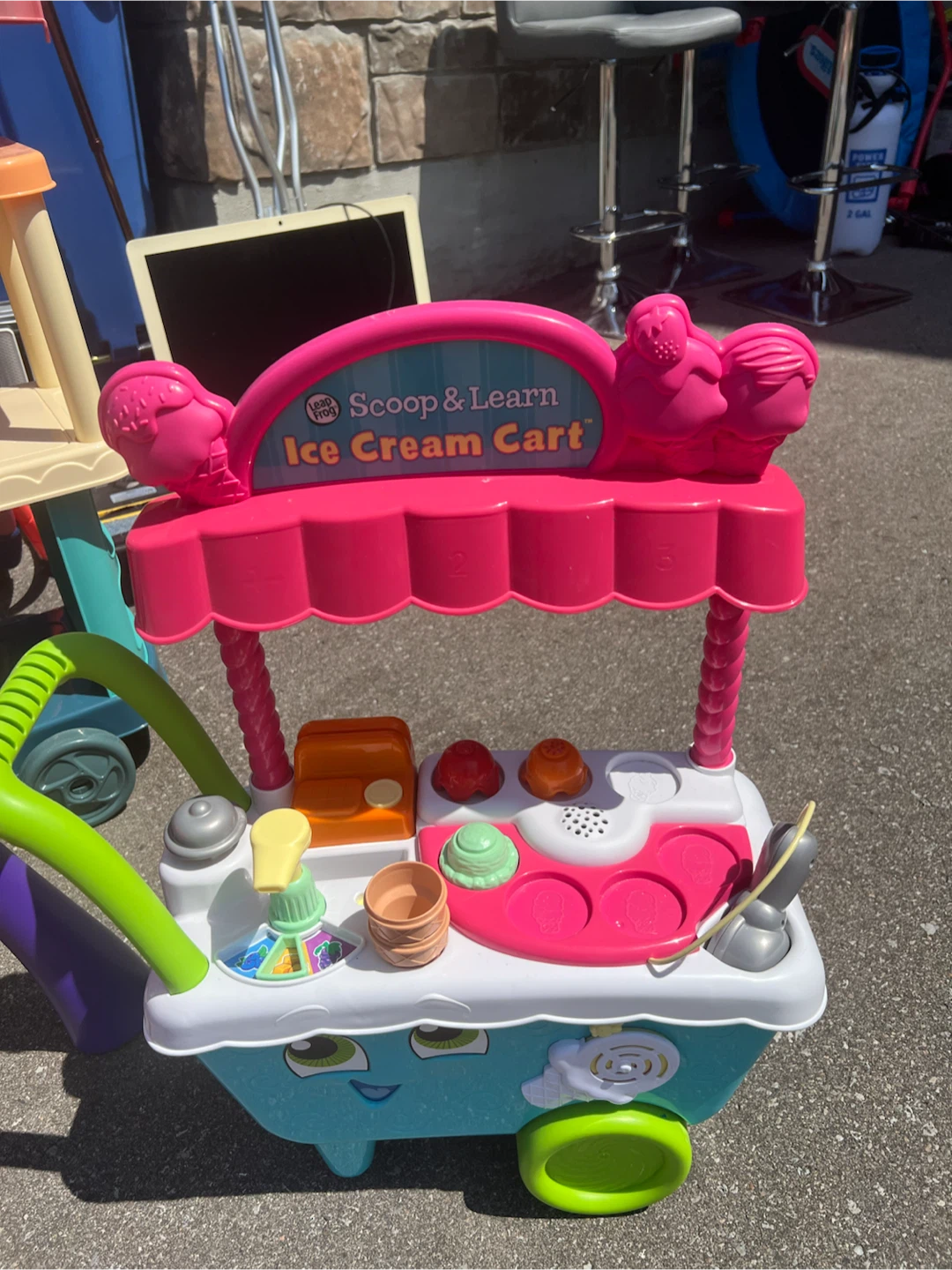 FREE STUFF Kids toysLeapFrog Scoop & Learn, paint full galins - photo 2