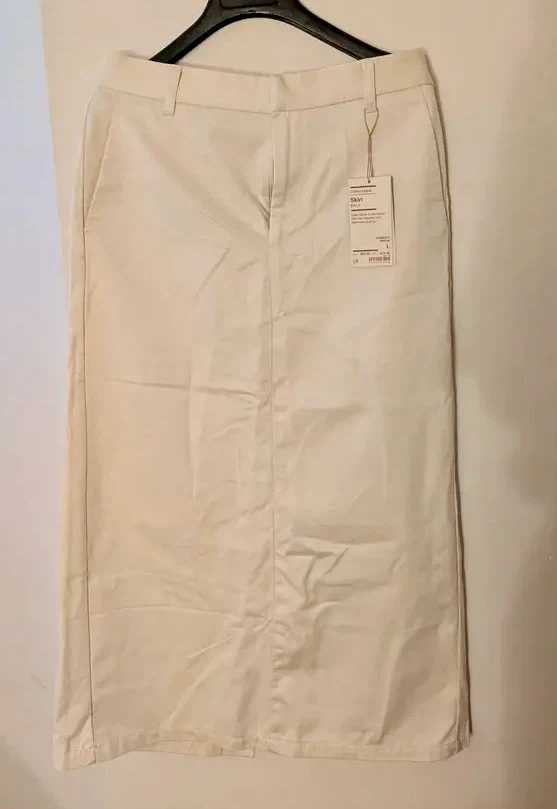 Muji Cotton Kapok Skirt - Women's Size L