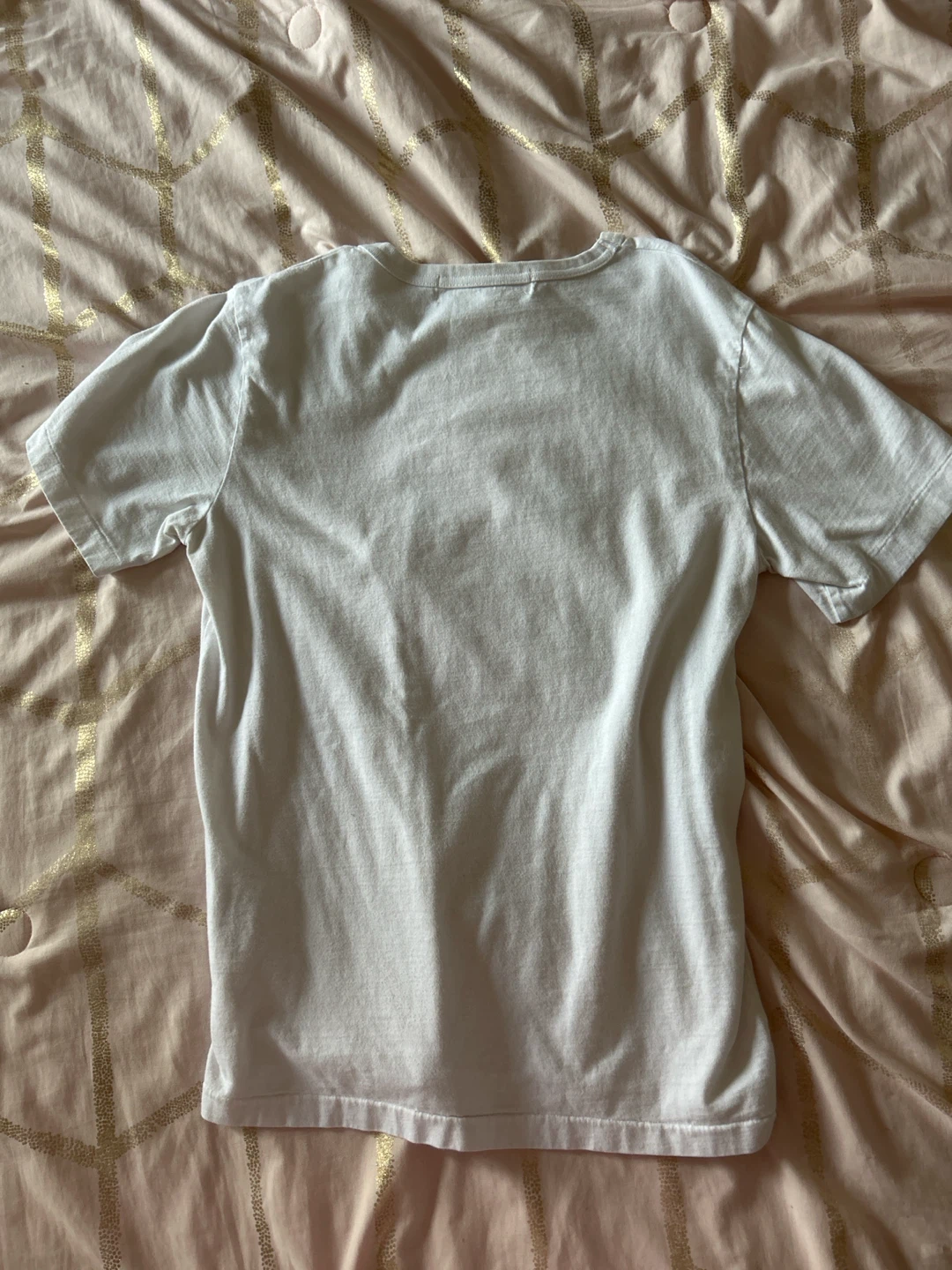 Comme des Garçons Men’s White Heart T-Shirt - photo 2