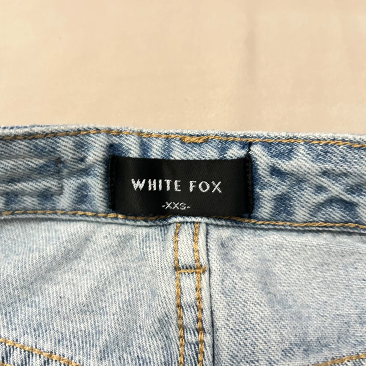 High-waisted Denim Jeans - photo 3