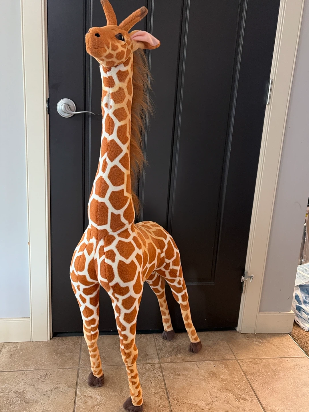 Large Plush Giraffe Toy
