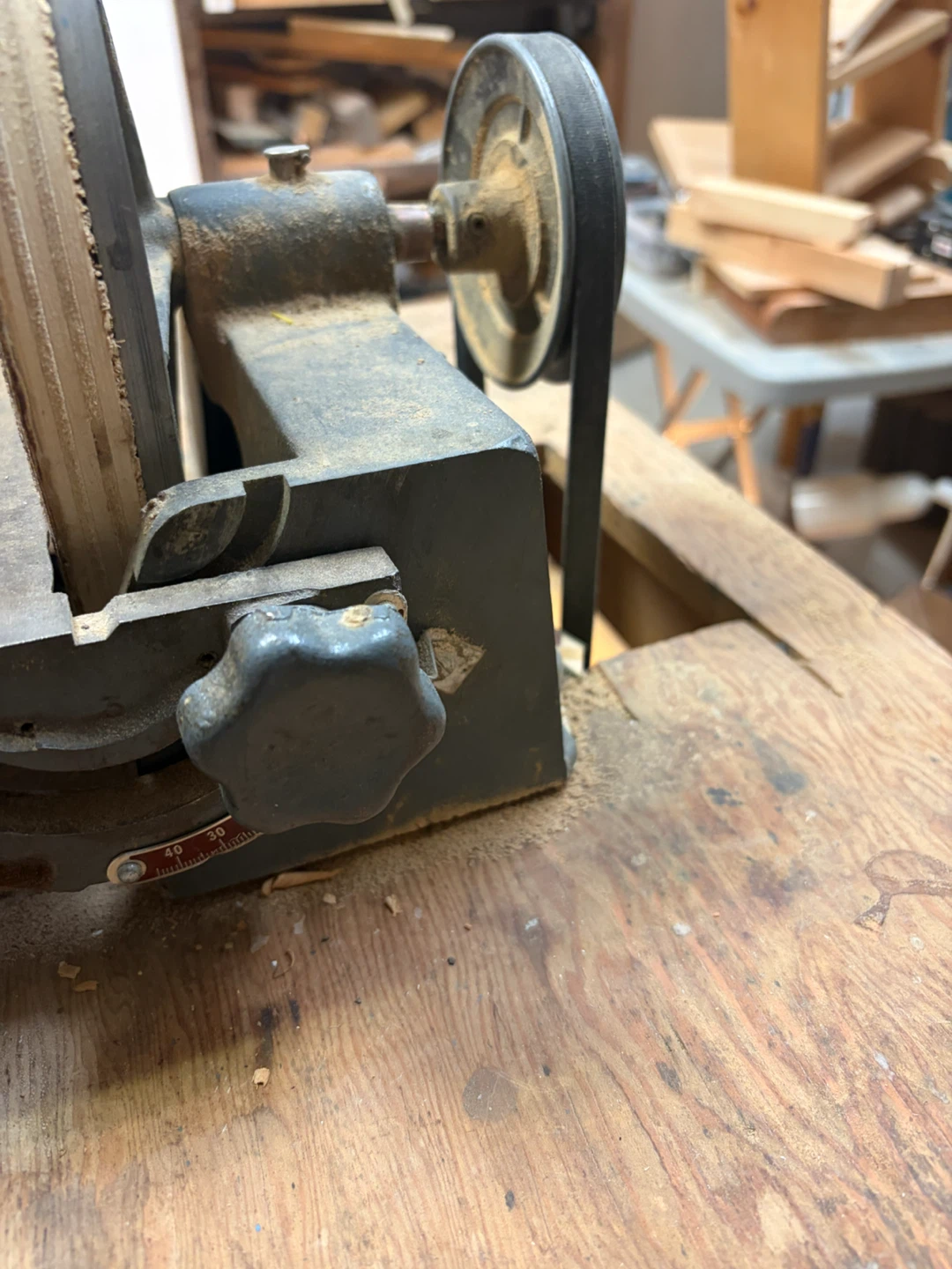 Delta Rockwell cast iron Disc Sander vintage - photo 3
