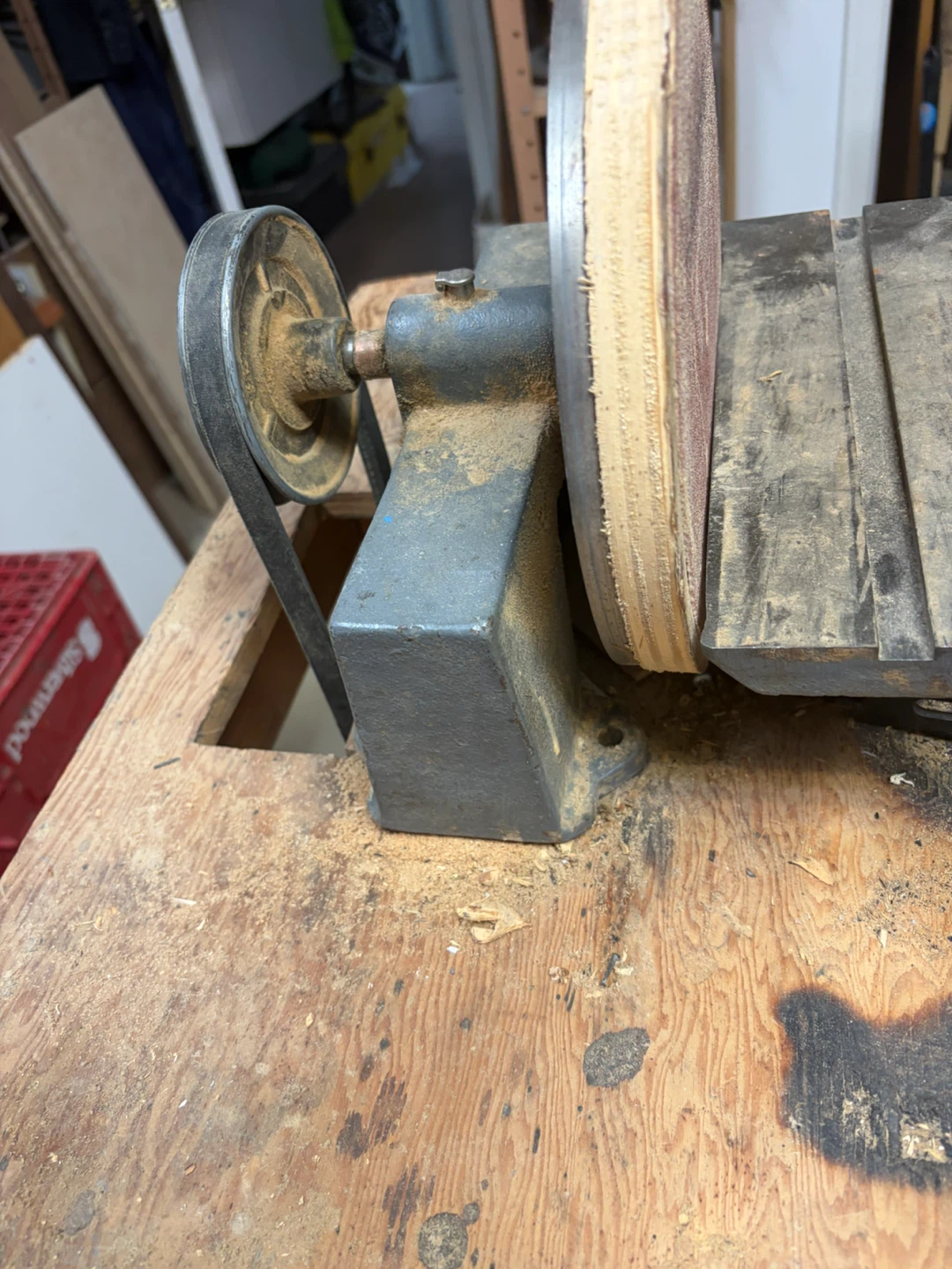 Delta Rockwell cast iron Disc Sander vintage - photo 4