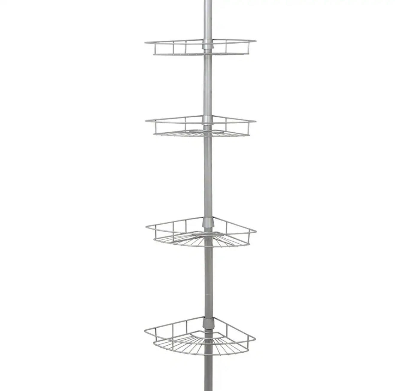 Titan Shower Tension Pole Caddy - Satin Nickel - photo 3