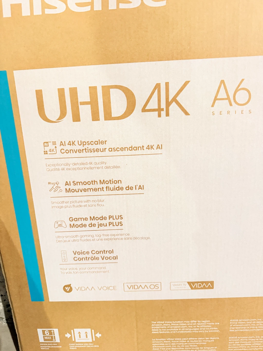 Hisense 50" UHD 4K A6 Series Smart TV - photo 2